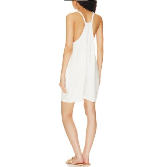 Free People x FP Movement Women's White Hot Shot Romper Size L - Picture 2 of 7